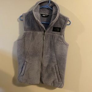 North face gray vest. Great condition